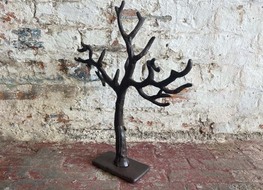 tree stump jewelry hanger